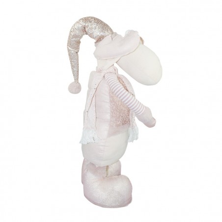 Renne ROSE de Noël 383027 hauteur réglable de 54 cm à 105 cm en polyester