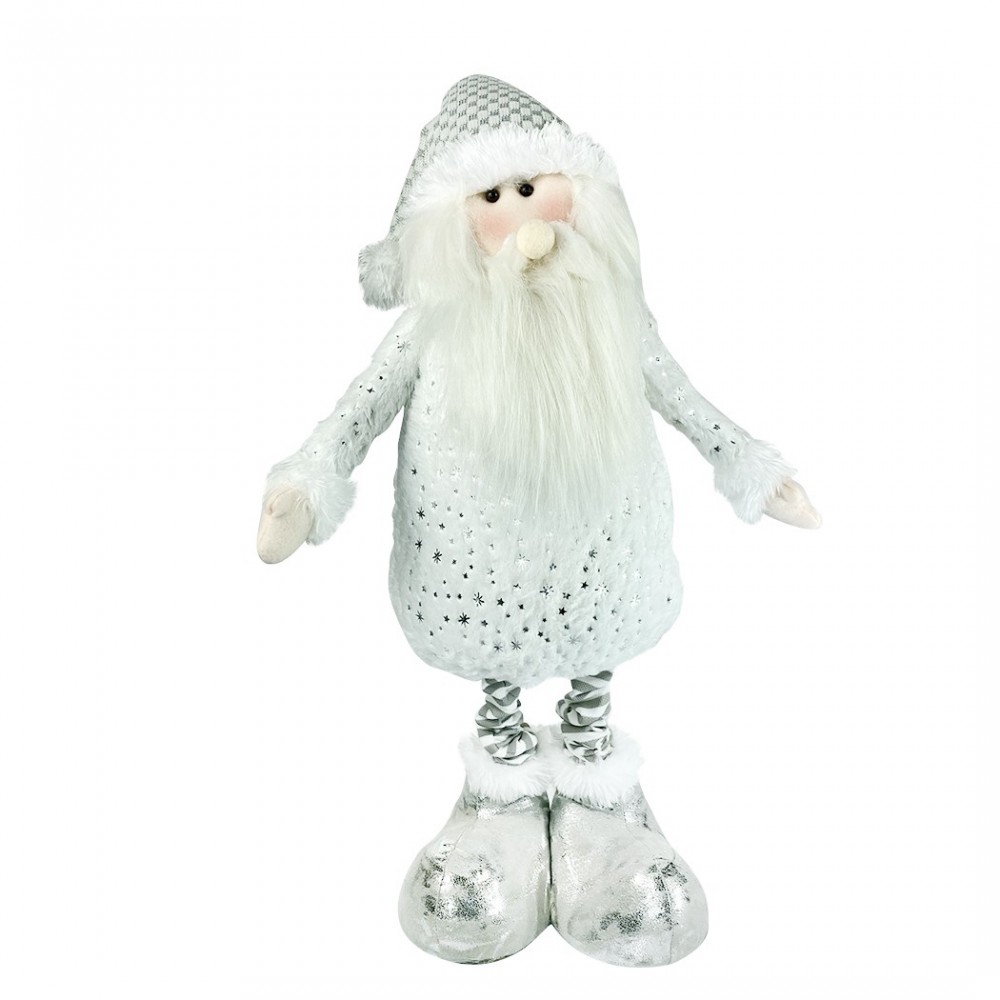 Père Noël BLANC 383029 hauteur réglable de 54...