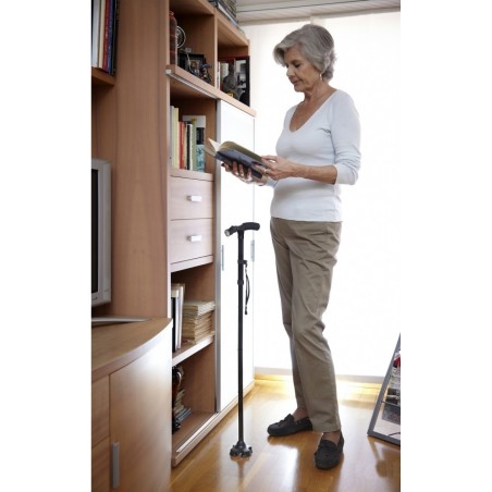 94920 - Canne pliage et pôle télescopique réglable 85-97 cm / 5 positions