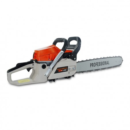 KRAFTROYAL tronçonneuse à essence 52cc avec lame de 50 cm jardinage élagage bois