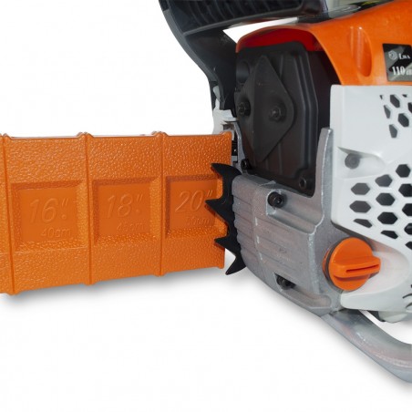 KRAFTROYAL tronçonneuse à essence 58cc avec lame de 50 cm jardinage élagage bois