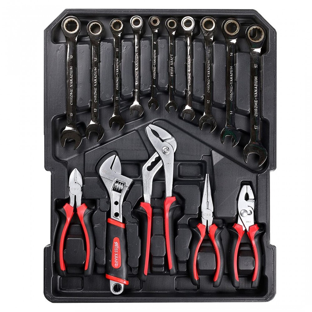 SWISS KRAFT valise trolley pour outils de...