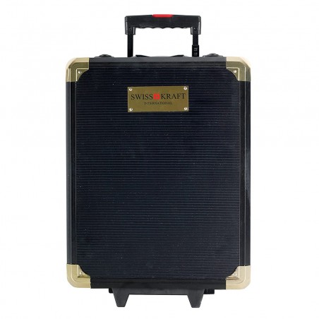 SWISS KRAFT valise trolley pour outils de travail 419 pcs 4 compartiments