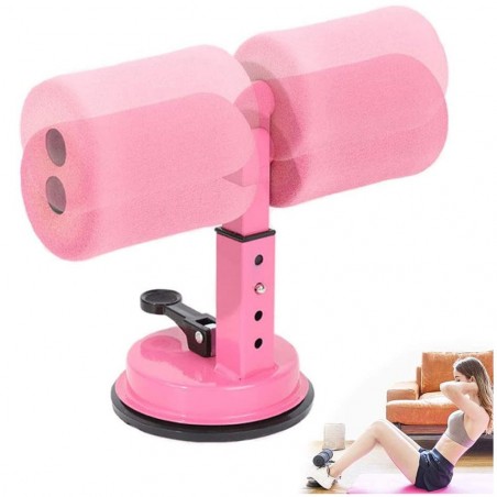 Barre abdominale multifonctionnelle SIT UP WTD1002 hauteur réglable et ventouse