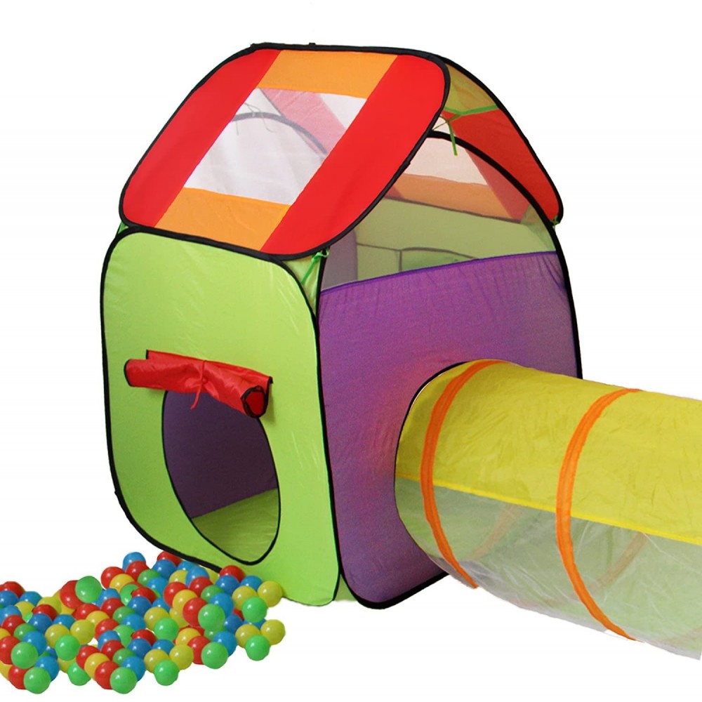 Rideau igloo pour enfants avec tunnel et 200...
