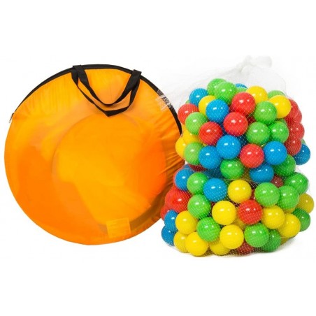 Rideau igloo pour enfants avec tunnel et 200 Boules assemblage pop up playground