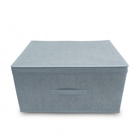 Boîte de rangement GRIS  sous lit 745000 hors saison 50x40xH25 cm