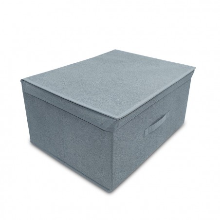 Boîte de rangement GRIS  sous lit 745000 hors saison 50x40xH25 cm