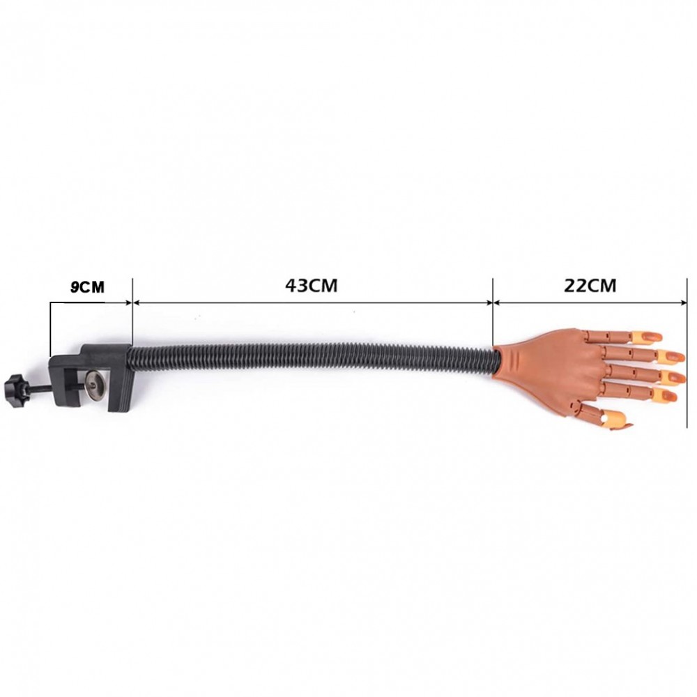 Fausse main articulée pour les ongles 184706...
