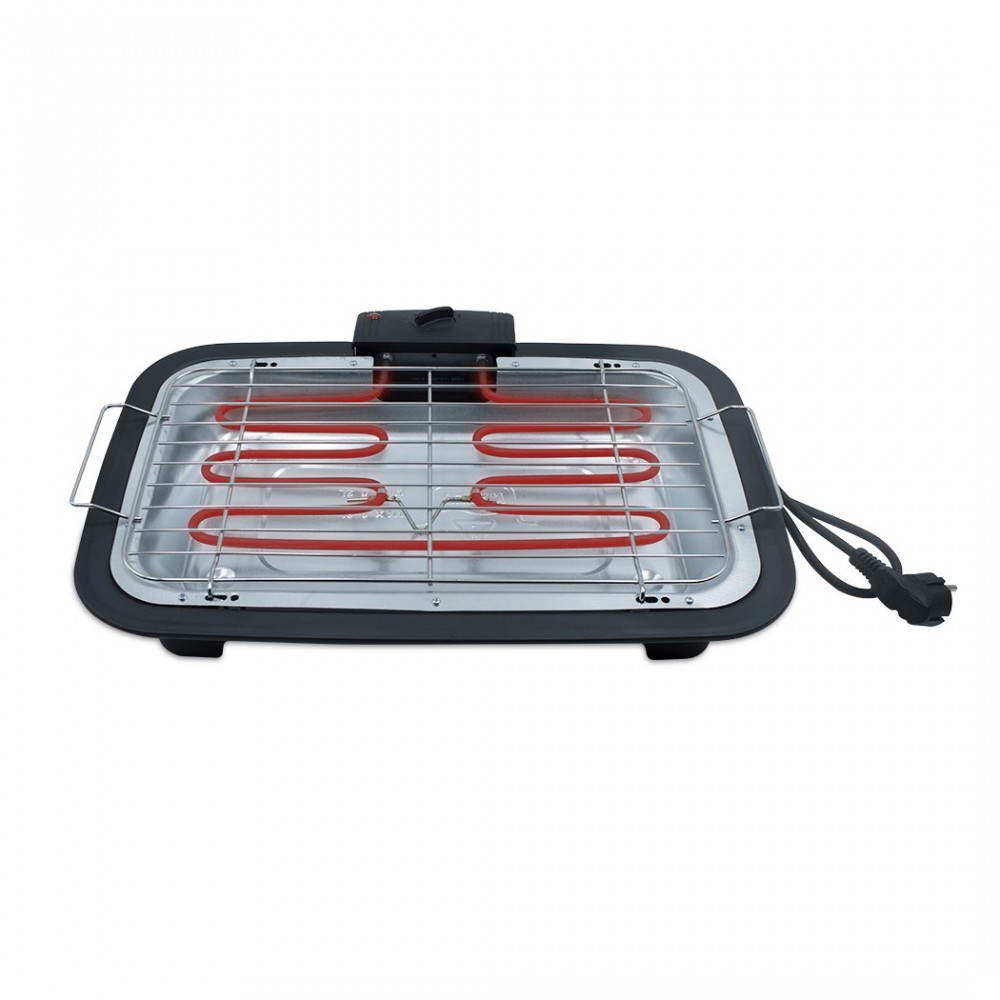 Barbecue électrique de table JORDAN Grille en acier JGB301G 2200W 37x21 cm