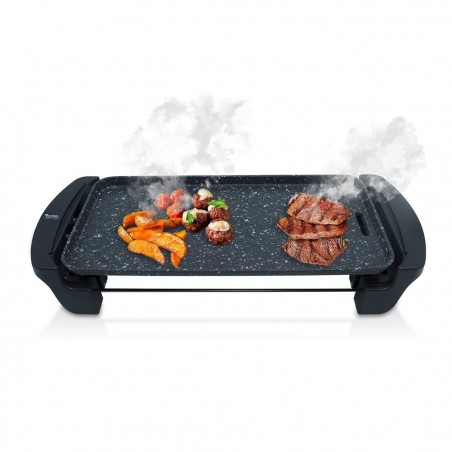 Plaque de gril anti-adhésive en aluminium JCPB4020 puissance 1600W 46x20xH8 cm