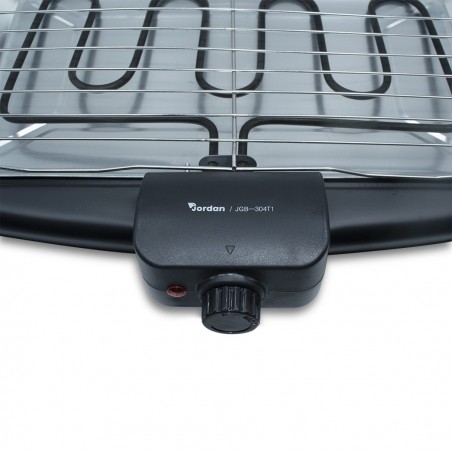 Barbecue électrique de table JORDANIE grill en acier JGB304T1 max 2200W 47x28cm