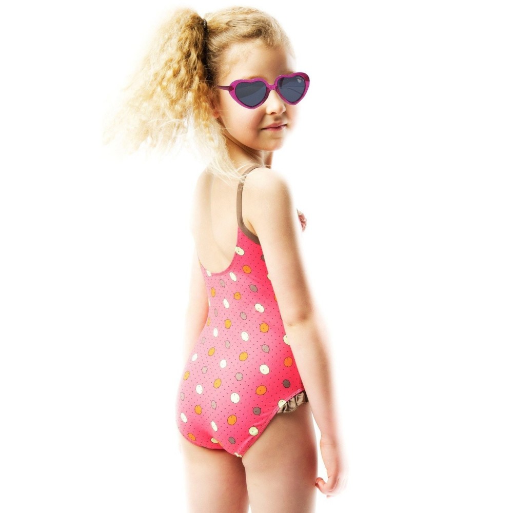 Lunettes pour enfants avec pochette en forme de cœur - Hello Kitty - 100% de protection UV KITTYPACK4