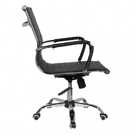 Chaise directionnelle pour maison et bureau WSD Fauteuil modèle MANAGER col.Noir