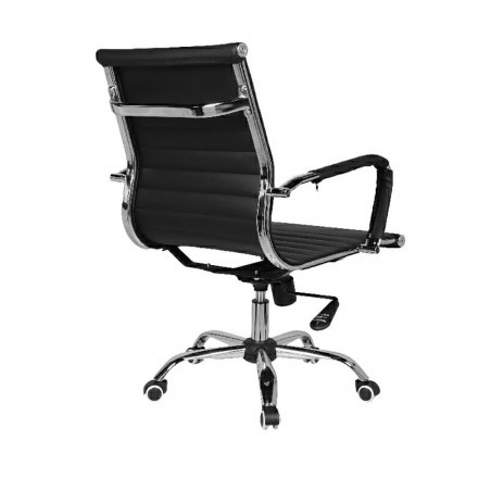 Chaise directionnelle pour maison et bureau WSD Fauteuil modèle MANAGER col.Noir