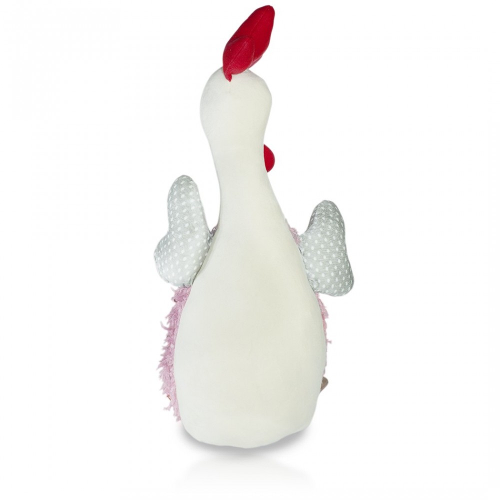 Décor de poule en peluche art. 234051 hauteur...