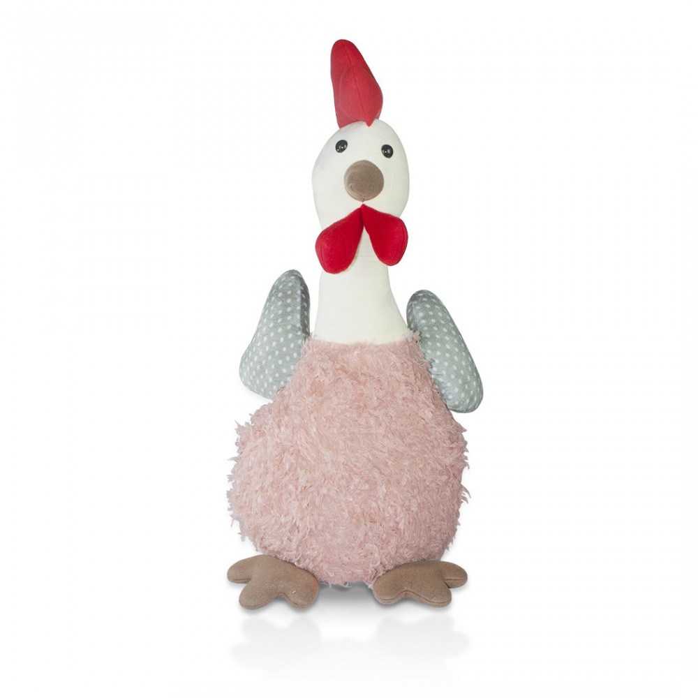 Décor de poule en peluche art. 234051 hauteur...