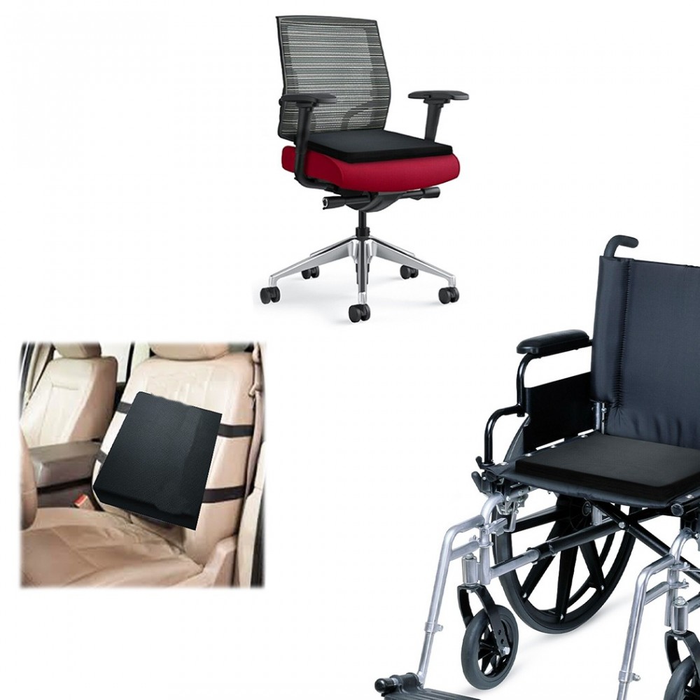 Coussin lombaire ergonomique en gel respirable...