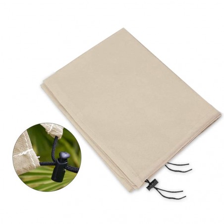 Housse de protection antigel respirante pour plantes d'extérieur 100x80 cm