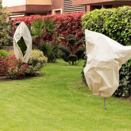 Housse de protection antigel respirante pour plantes d'extérieur 100x80 cm