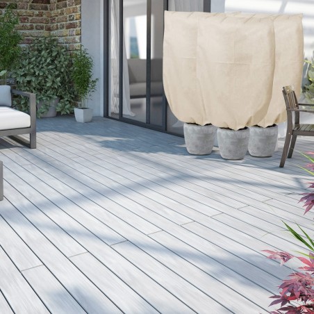 Housse de protection antigel respirante pour plantes d'extérieur 100x80 cm
