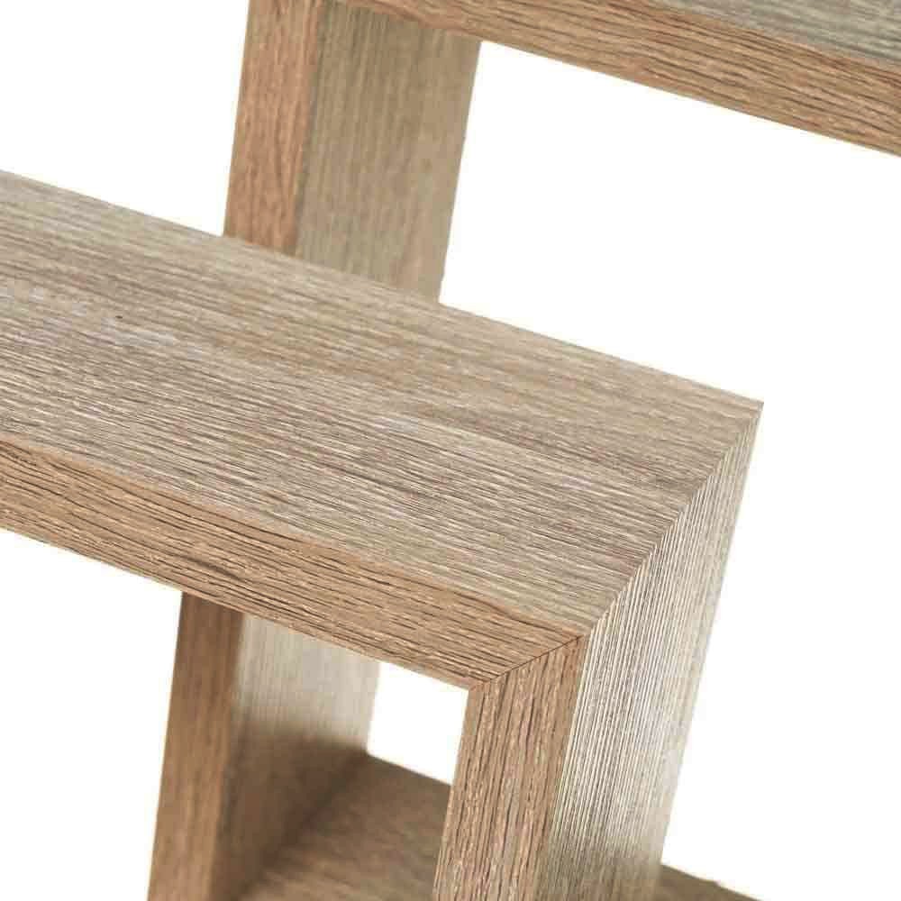 Set de 3 étagères cube et rectangle en bois...