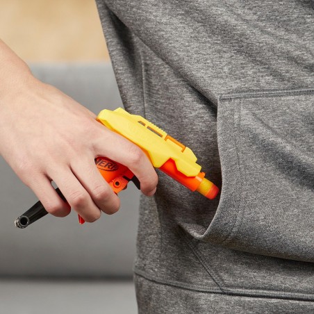 Hasbro Nerf Alpha Strike 624638 avec 4 armes blaster et 26 fléchettes en mousse