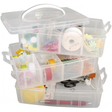 Boîte polyvalente gain de place 30 places 331545 en trois niveaux séparables