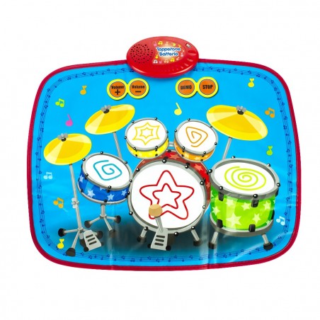 Tapis de batterie 720002 avec bases préréglées et simulations de percussions