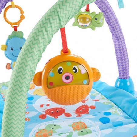 Fisher Price 2 in 1 tapis 343007 avec jeux et musique et tunnel MUSICAL GYM