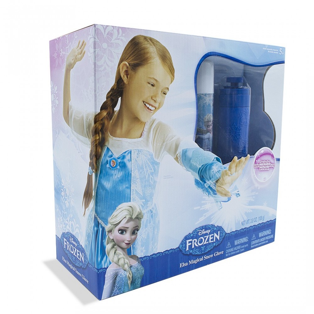 Frozen le magique 139273 gant d'Elsa 2 en 1 tire de la neige ou de l'eau glacée