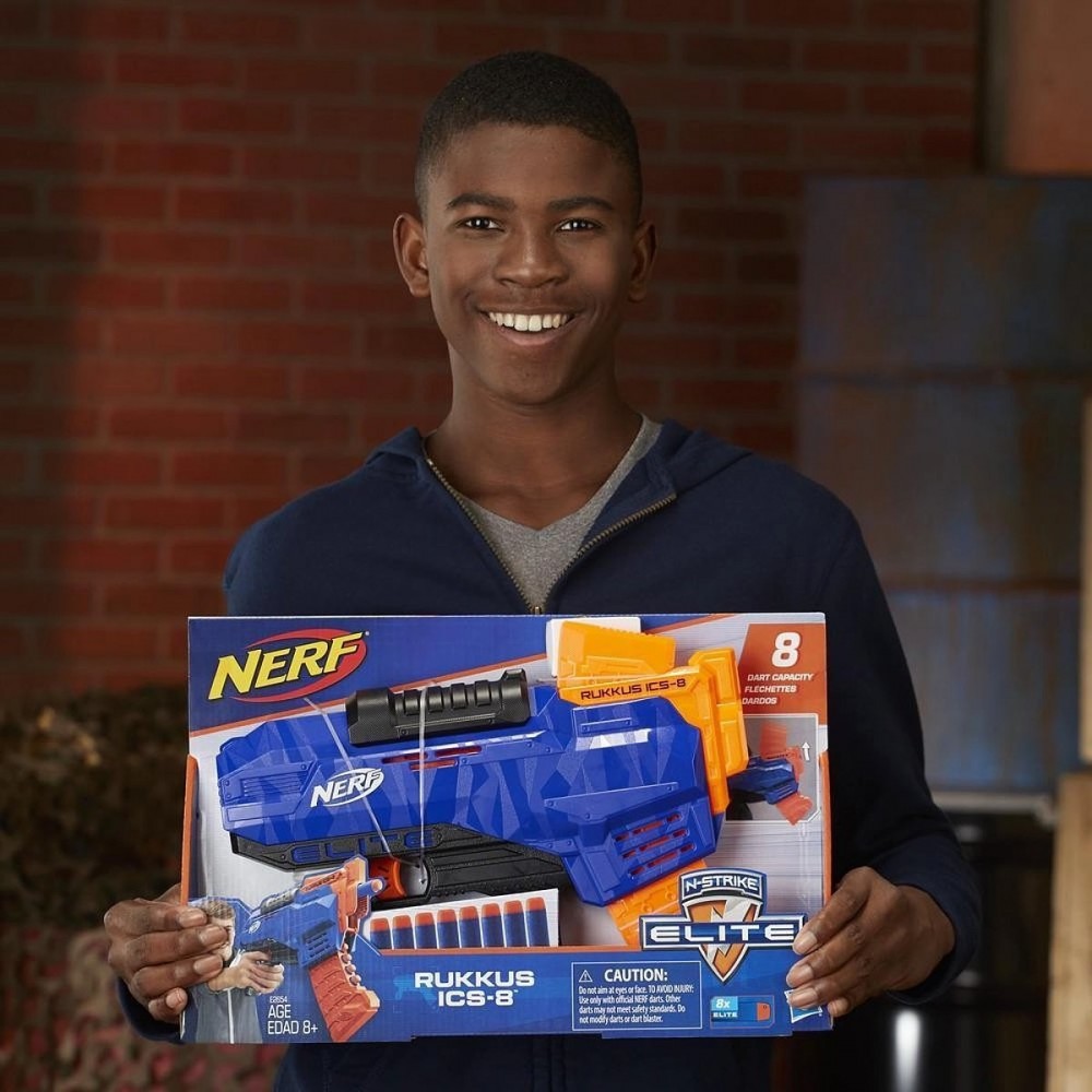 Hasbro Nerf arme jouet N STRIKE 543861 RUKKUS...