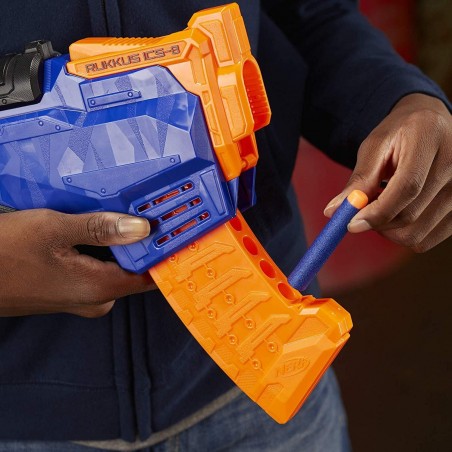 Hasbro Nerf arme jouet N STRIKE 543861 RUKKUS ICS-8 capacité pour 8 fléchettes