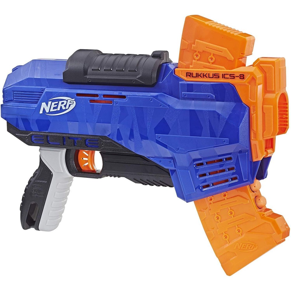 Hasbro Nerf arme jouet N STRIKE 543861 RUKKUS ICS-8 capacité pour 8 fléchettes