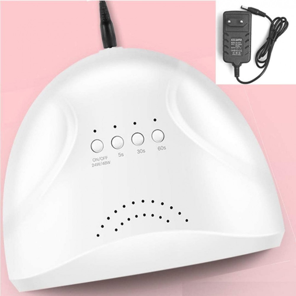 Lampe sèche ongles 30 LED UV 210107 avec 48W...