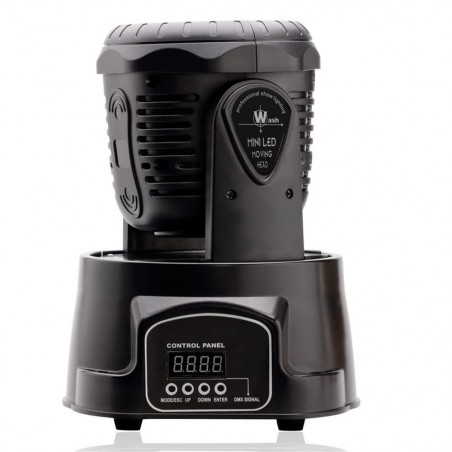 Mini-Lampe stroboscopique rotative avec 7 LED 10w multicolores 664868 RGBW 150W