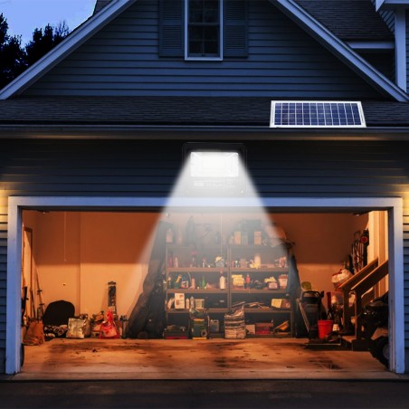 Projecteur led avec charge solaire 10W étanche IP67 FB-8810 6500K lumière froide