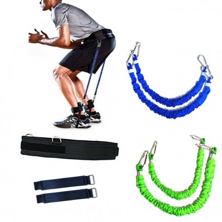 Bandes élastiques de résistance 187486 crochets ceinture sac JUMP ROPE TRAINER