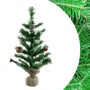 Arbre de Noël 60H Cm 309020 Avec base de jute En PVC... 2