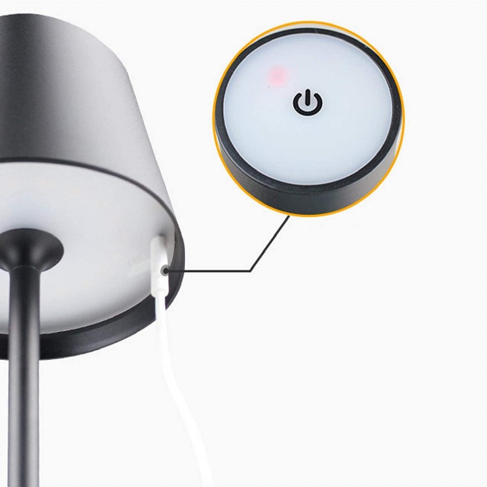 Lampe de table à led rechargeable par USB...