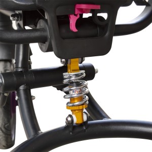 Tricycle modulaire réversible BabyGo siège en cuir... 2