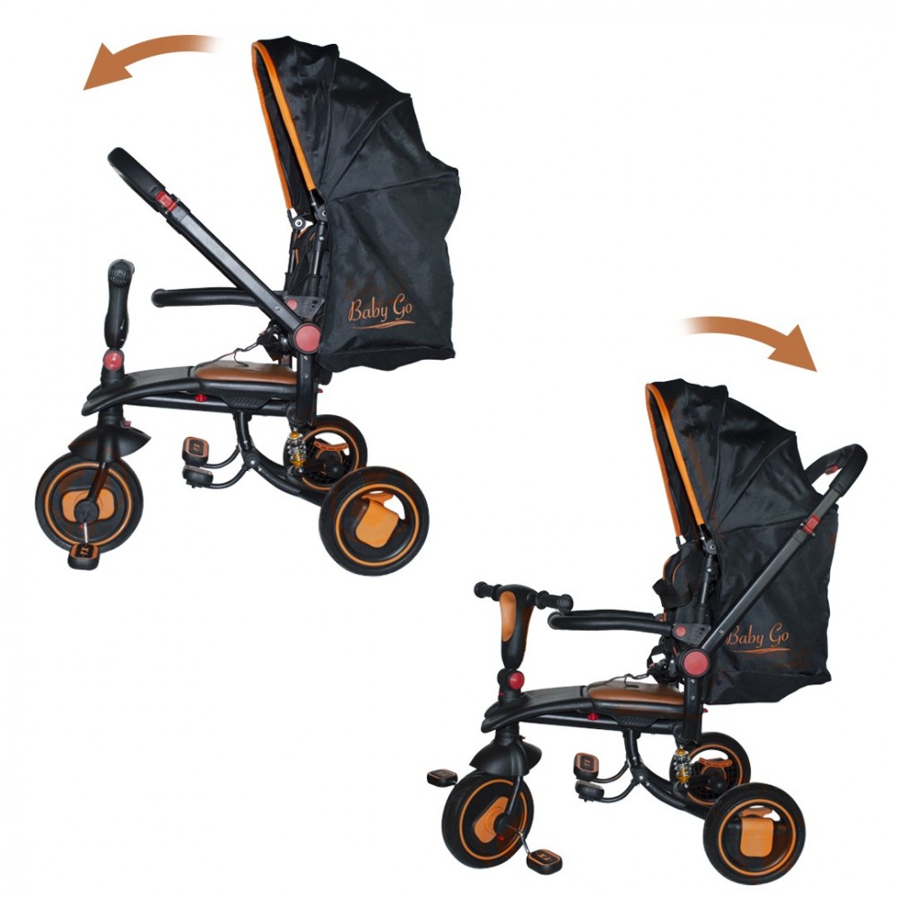 Tricycle modulaire réversible BabyGo siège en...