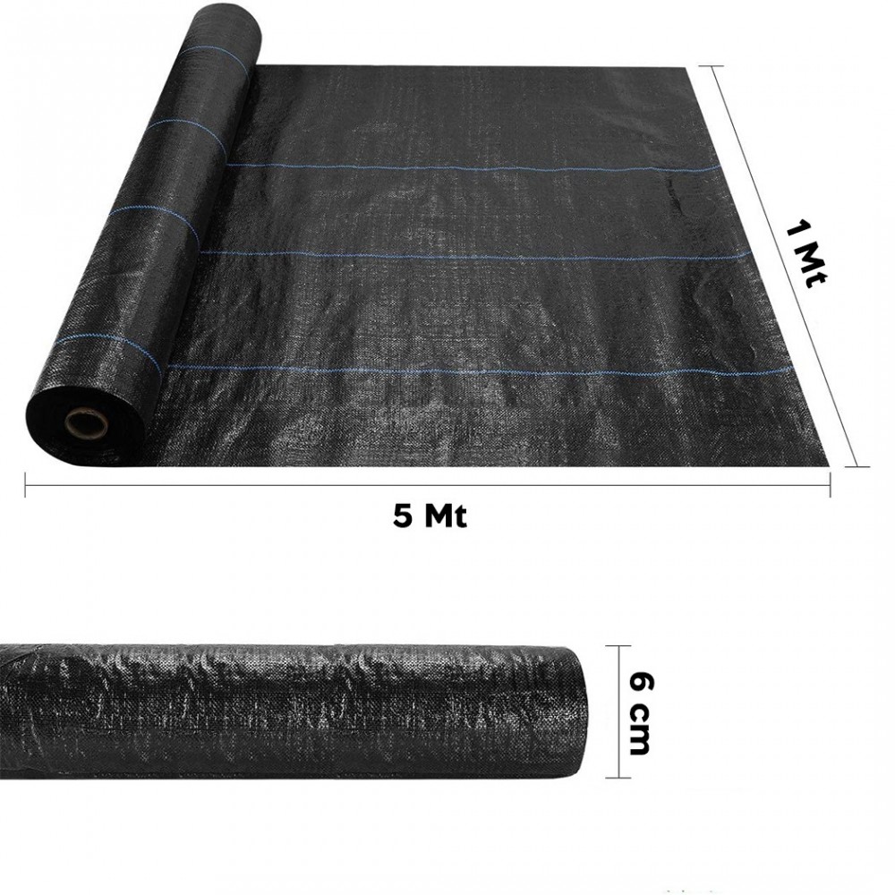 Rouleau paillage 518731 Feuille plastique...