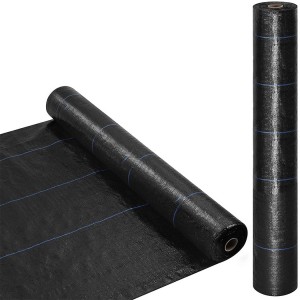 Rouleau paillage 518731 Feuille plastique potager NOIR...