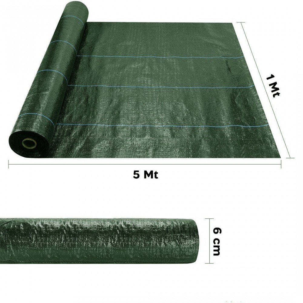 Rouleau paillage 518724 Feuille plastique...