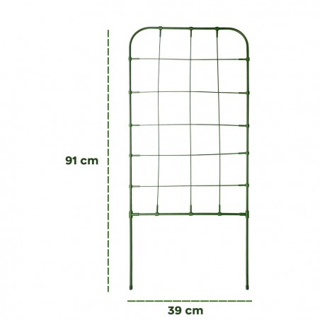 Support en forme de treillis 395165 DIY Cadre pour plantes grimpantes 91x39