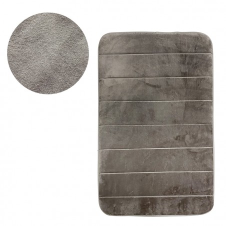 Tapis multi-usage effet daim art. 408261 fond antidérapant dim.50x80 cm