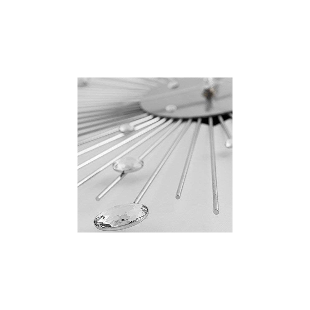 Horloge murale en métal 793165 50cm étoile de...