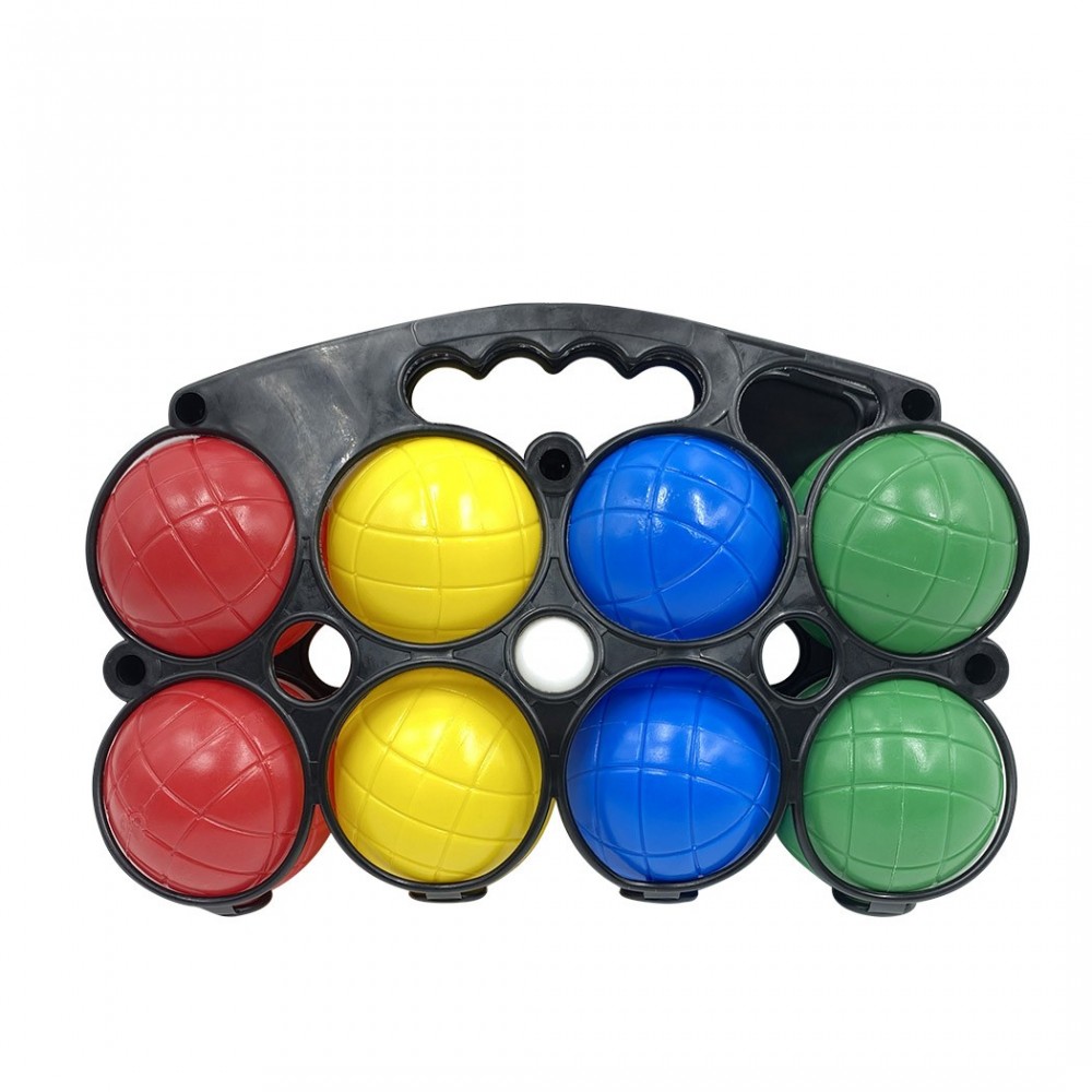 Jeu de pétanque 8 boules 4 couleurs différentes...