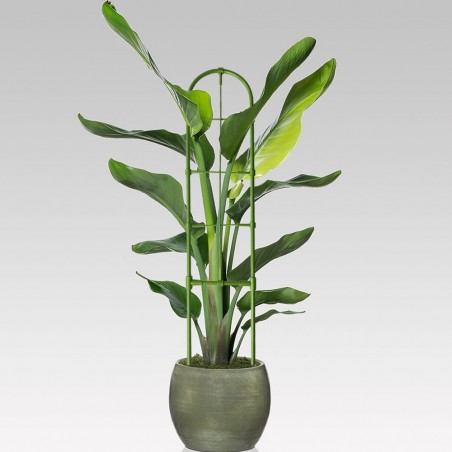 Support en forme de tronc 395158 Cadre plantes grimpantes de bricolage 60x14 cm